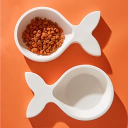 Fish Tail Pet Bowls 3d model