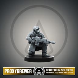 Deuterium Soldiers 3d model