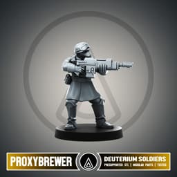Deuterium Soldiers 3d model