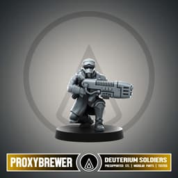 Deuterium Soldiers 3d model