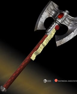 Power axe 3d model