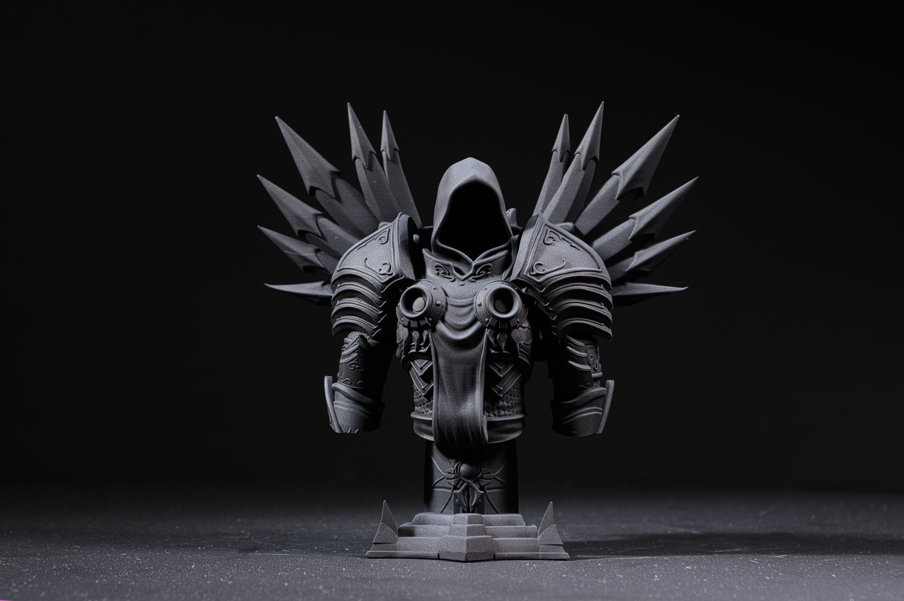 Tyrael Bust - Diablo (Pre-Supported) 3d model