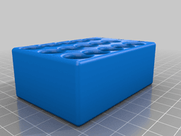 510 Vape Cartridge Stand 3d model