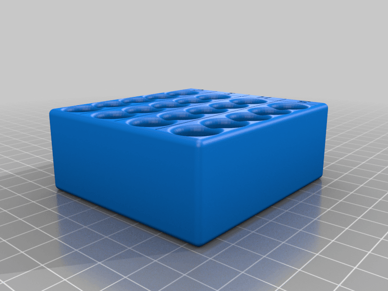 510 Vape Cartridge Stand 3d model