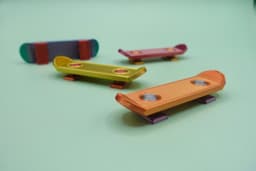 Fidget Skateboard 3d model