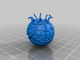1st Ed AD&D Beholder 3d model