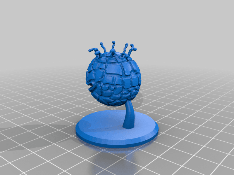 1st Ed AD&D Beholder 3d model