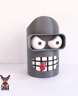 Bender - Headphone & Joystick Holder 3d model