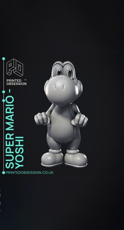 Yoshi - Super Mario Bros - Fan Art 3d model