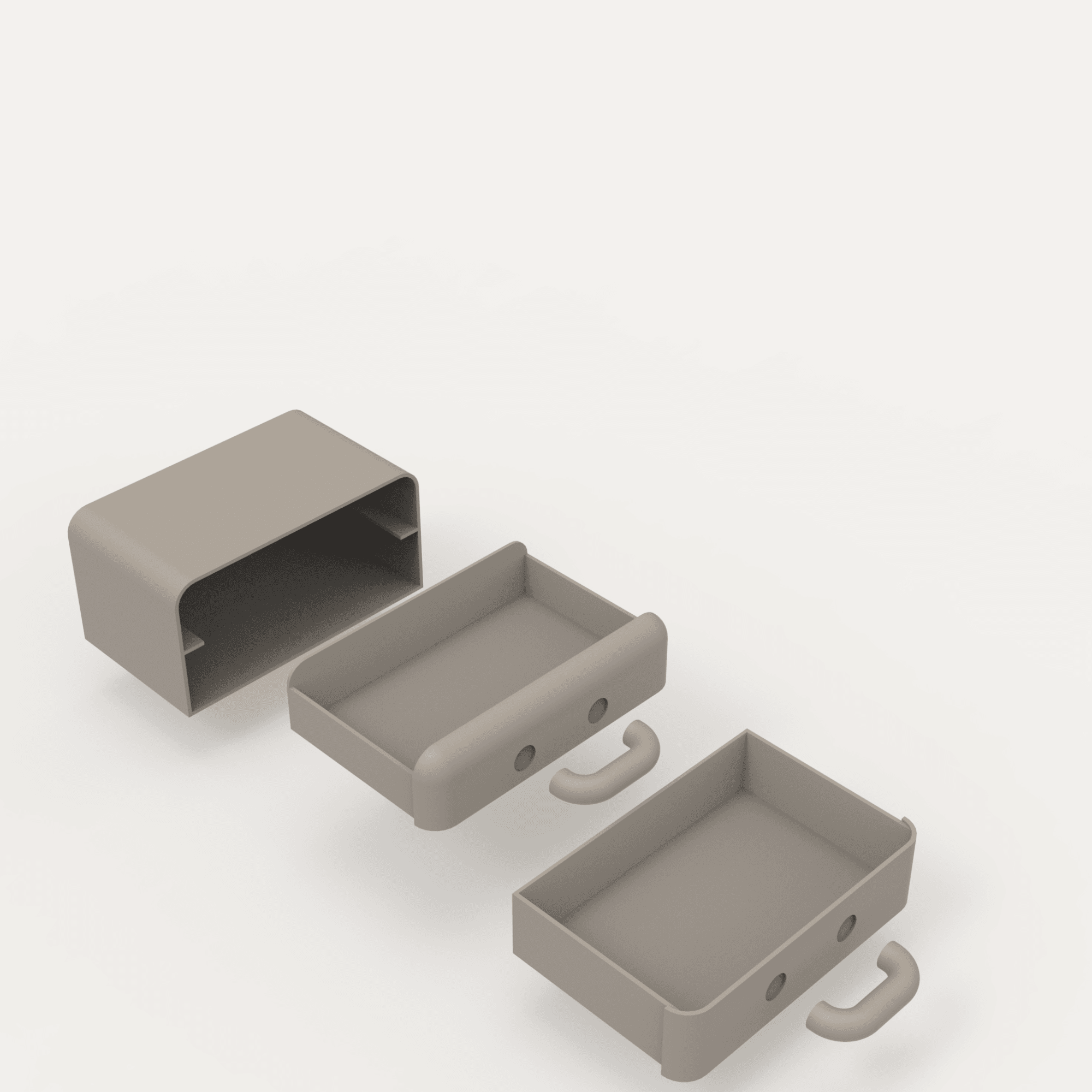 GAKI - Tabletop Drawer 3d model