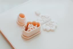 Autumn Inspired Flower Clay Cutter Set 3d model