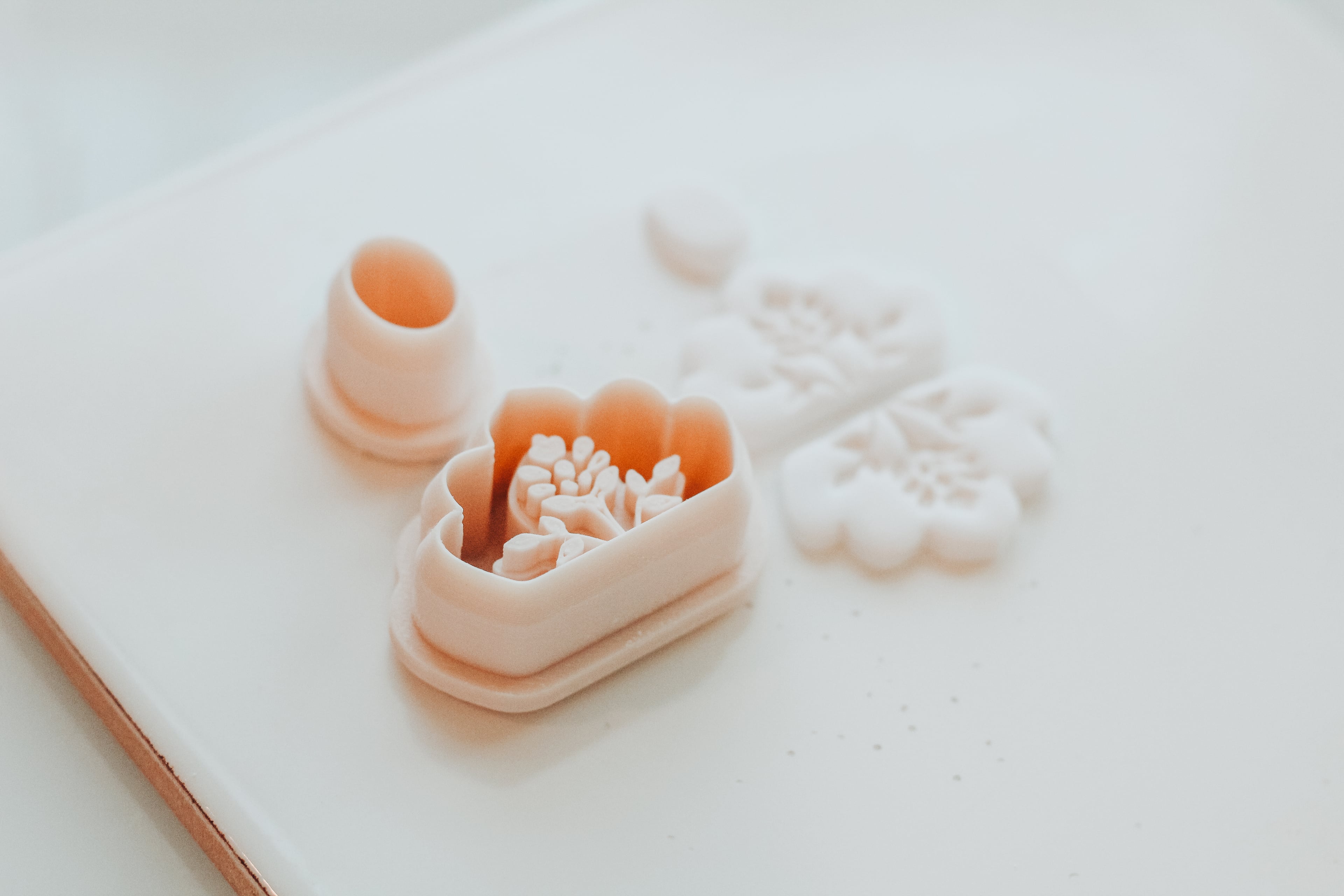 Autumn Inspired Flower Clay Cutter Set 3d model