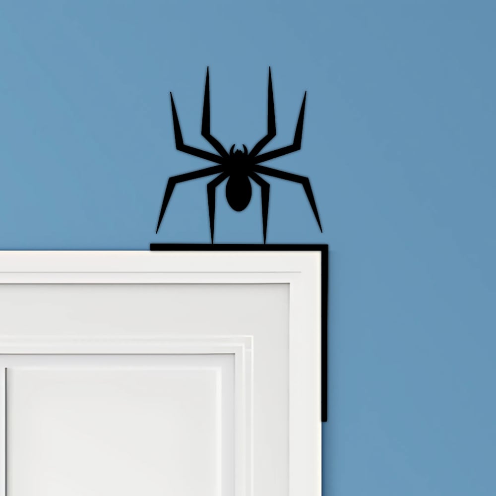 Spider Door Corner Decor 3d model