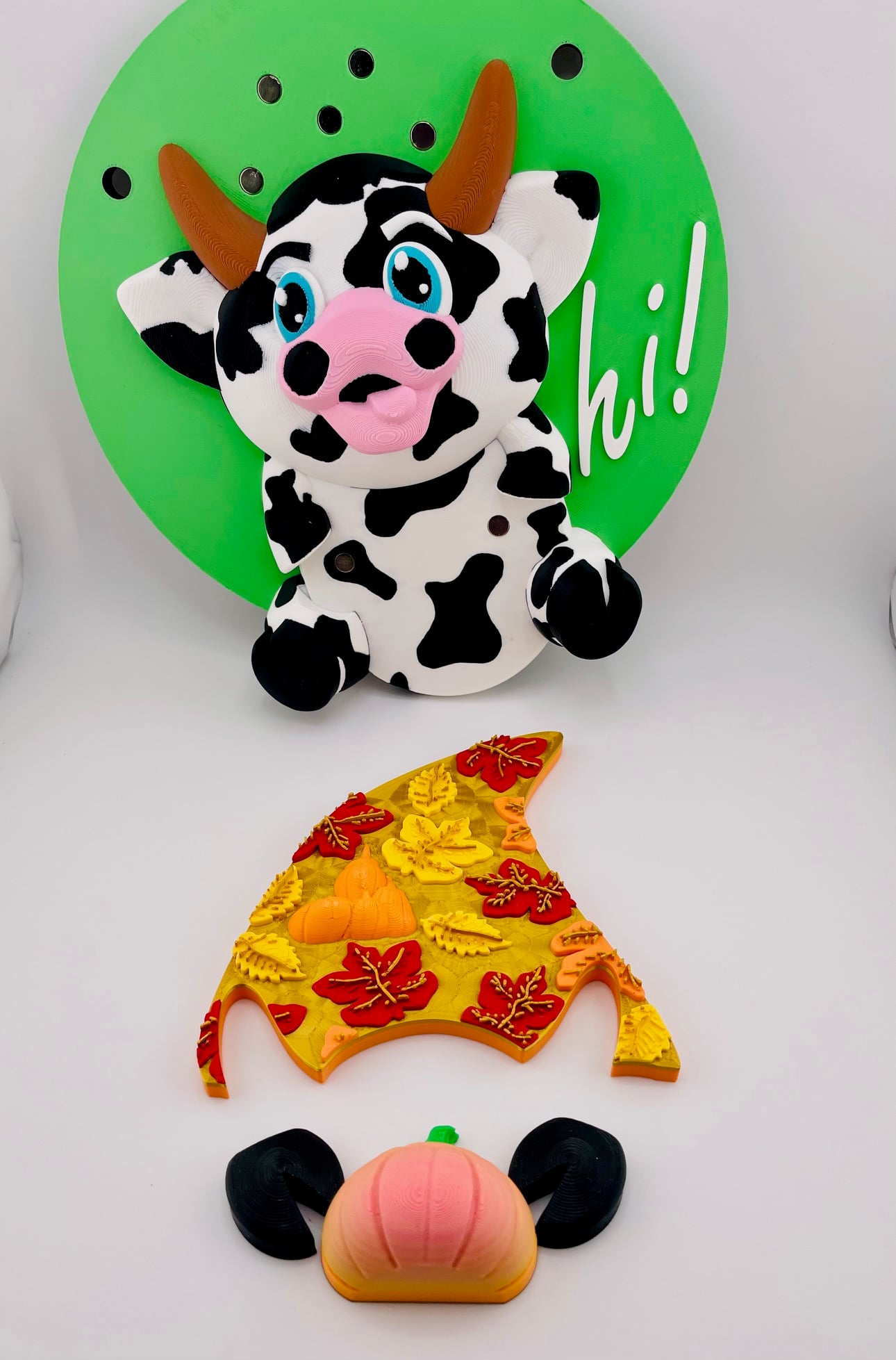 Magnetic Fall Hat For Modular Cow Sign 3d model
