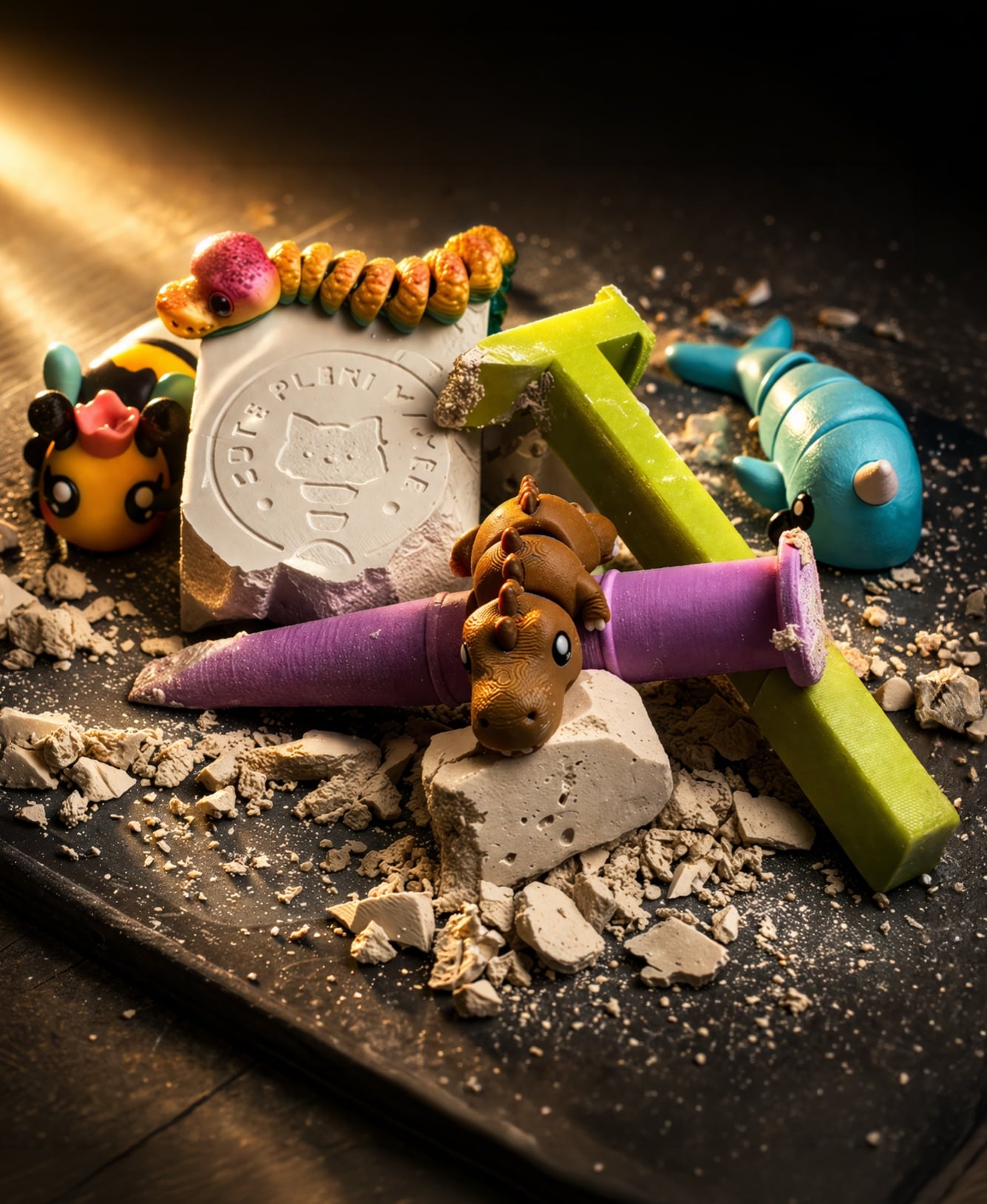 Excavation Set for Cute Flexi 3d model