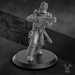 Steam Guard Soldier 3d model