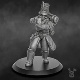 Steam Guard Soldier 3d model