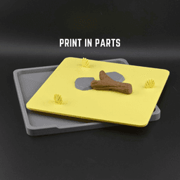 Little Articulated Kangaroo's / Keychain / Fidget Toy 3d model