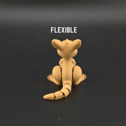 Little Articulated Kangaroo's / Keychain / Fidget Toy 3d model