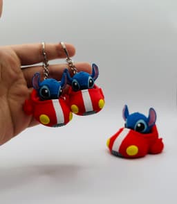 Stitch Clicker + Non-Clicker Option 3d model