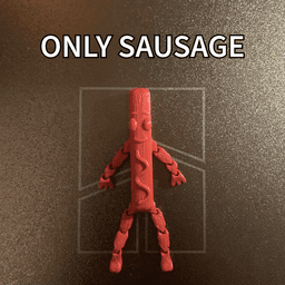 hot dog flexi 3d model