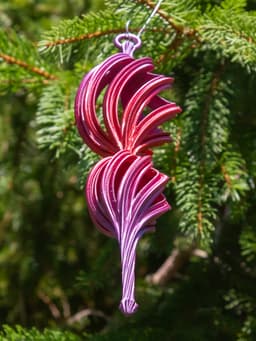 Spiral Christmas Finial 2024 3d model