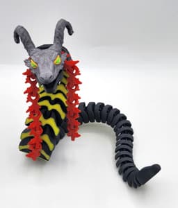VOLVAGIA FLEX FIT 2.0 SUBTERRANEAN LAVA DRAGON 3d model
