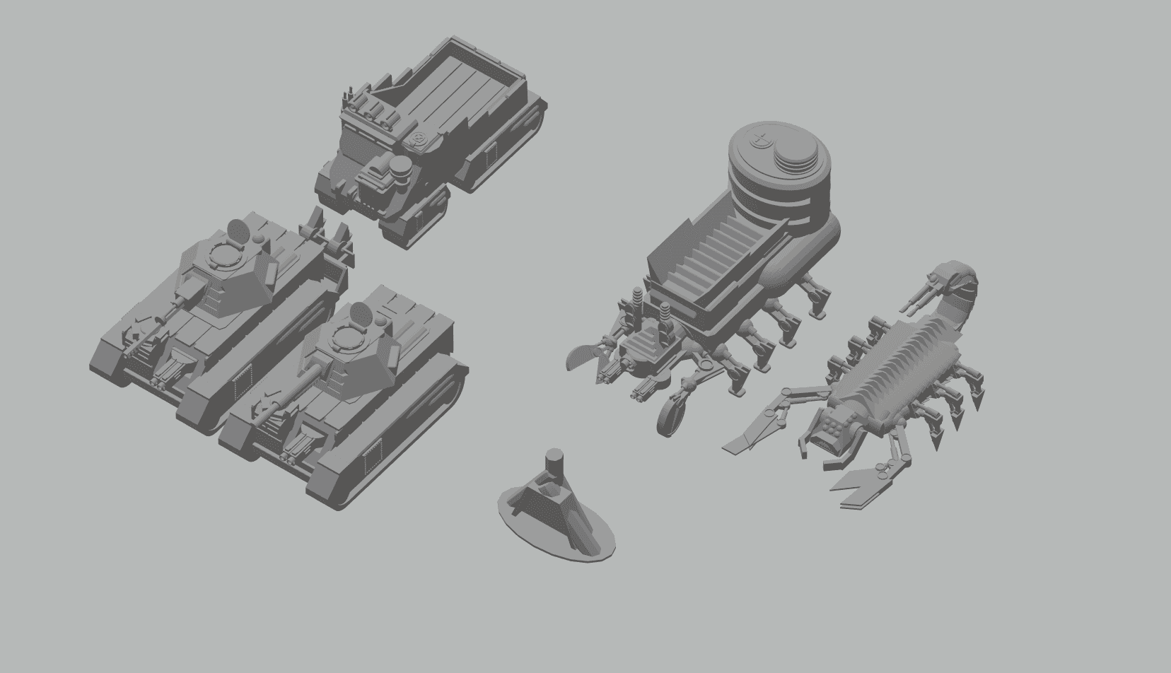 FHW: Beacon of Doom (Danger on Planet Kelmut) set 3d model