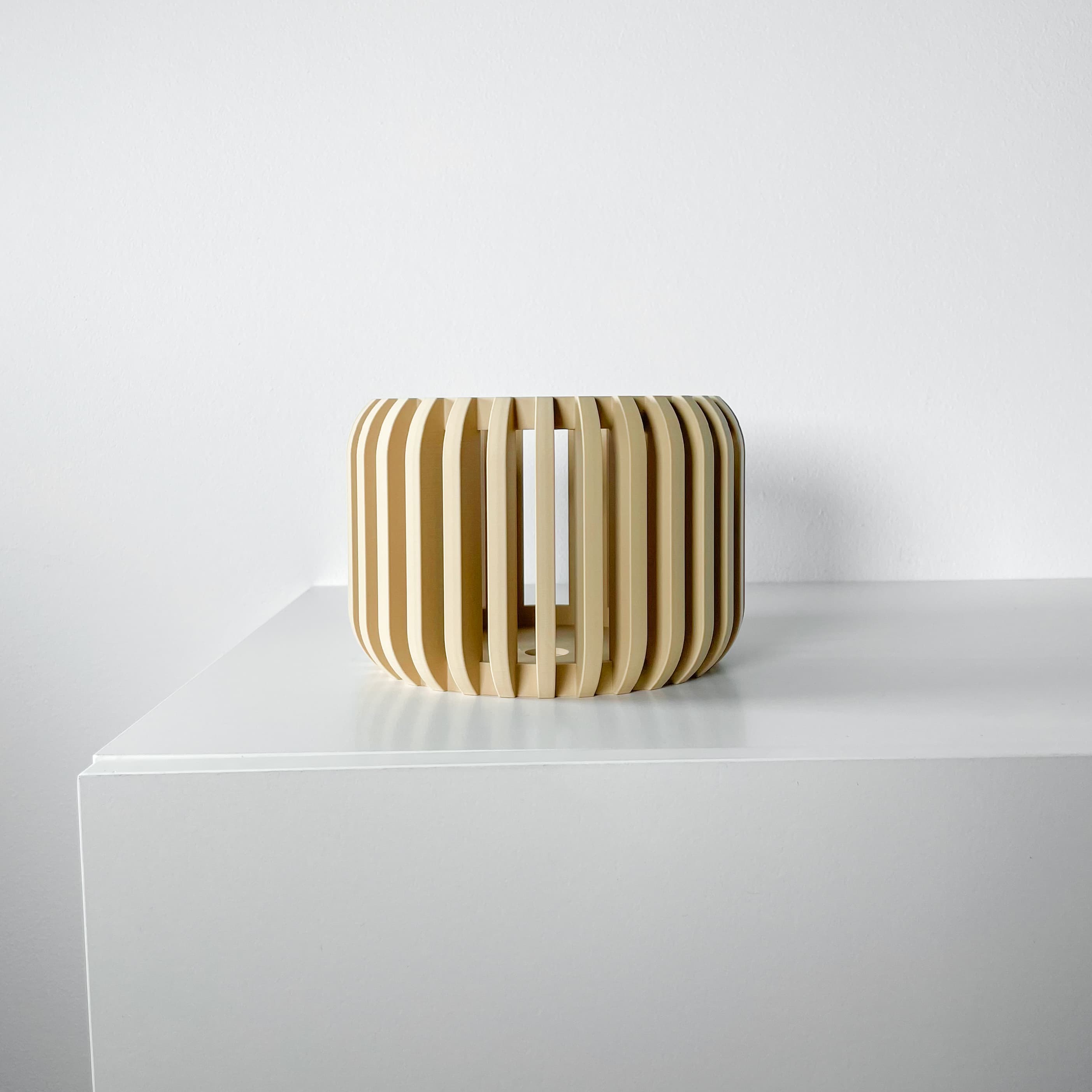 The Alden Orchid Planter Pot with Drainage Tray | Modern and Unique Home Decor 3d model