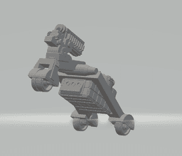 FHW: Worker Bot Assault car concept 3d model