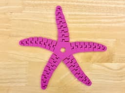 Articulated Sea Star 3d model