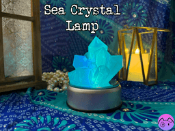 Sea Crystal Lamp 3d model