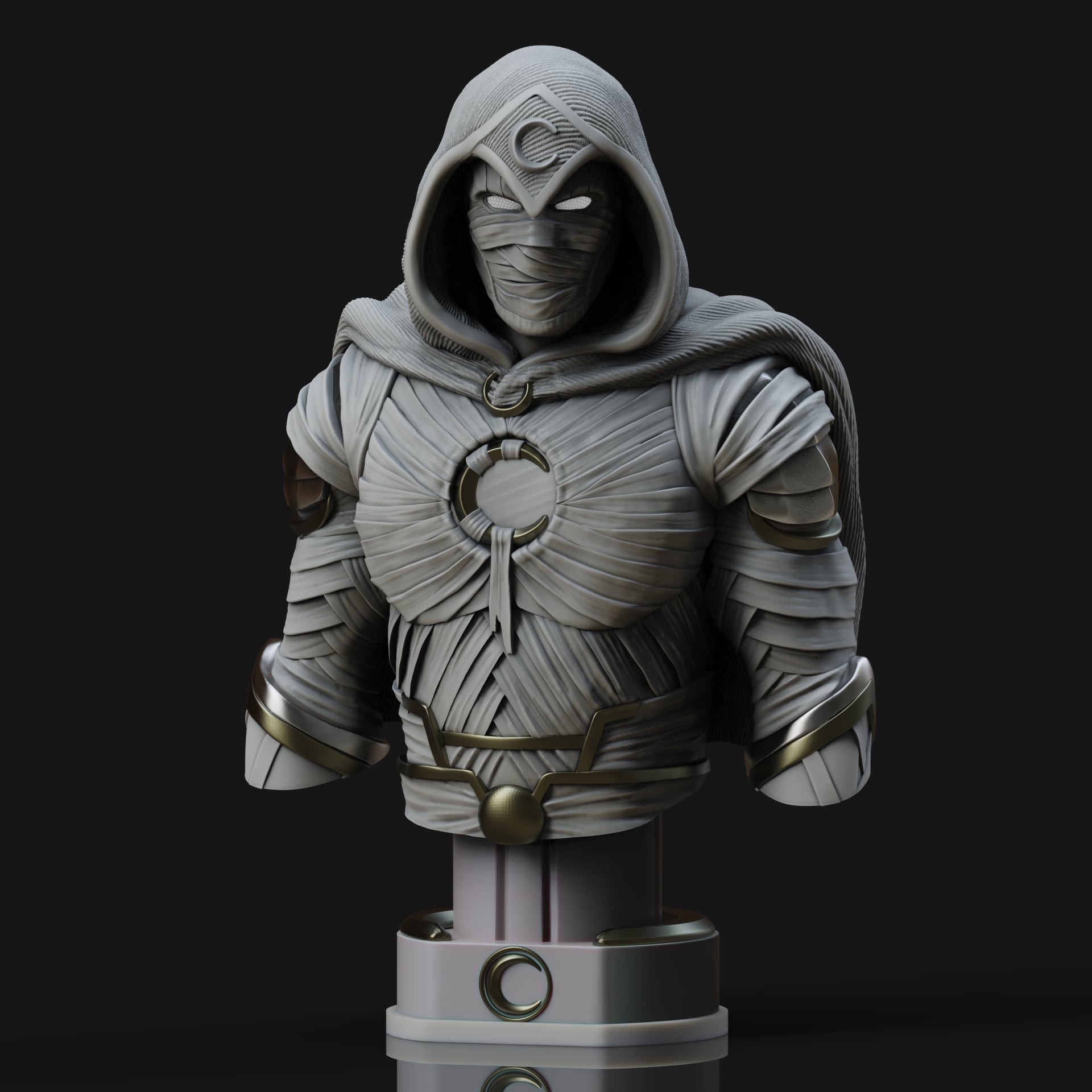 Moon Knight (Pre-Supported) 3d model
