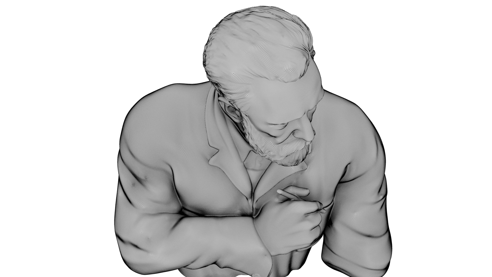 van Gogh 3d model