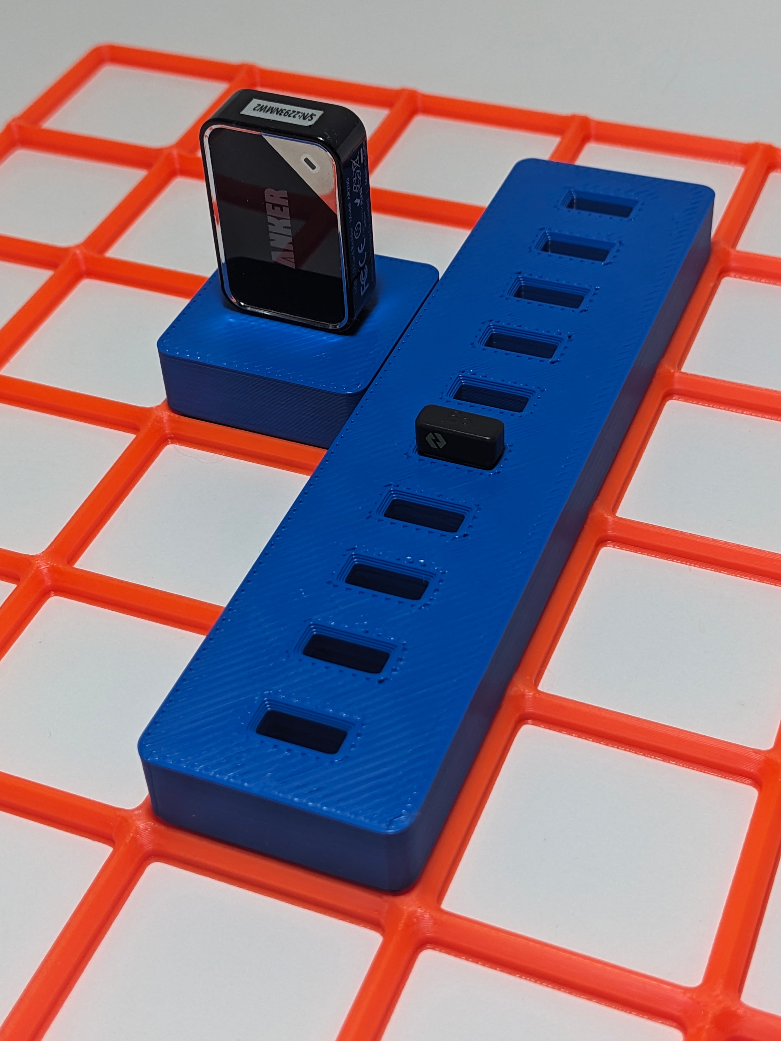 Gridfinity USB A Collection .STEP 3d model