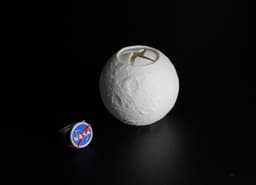 Moon Ring Box 3d model