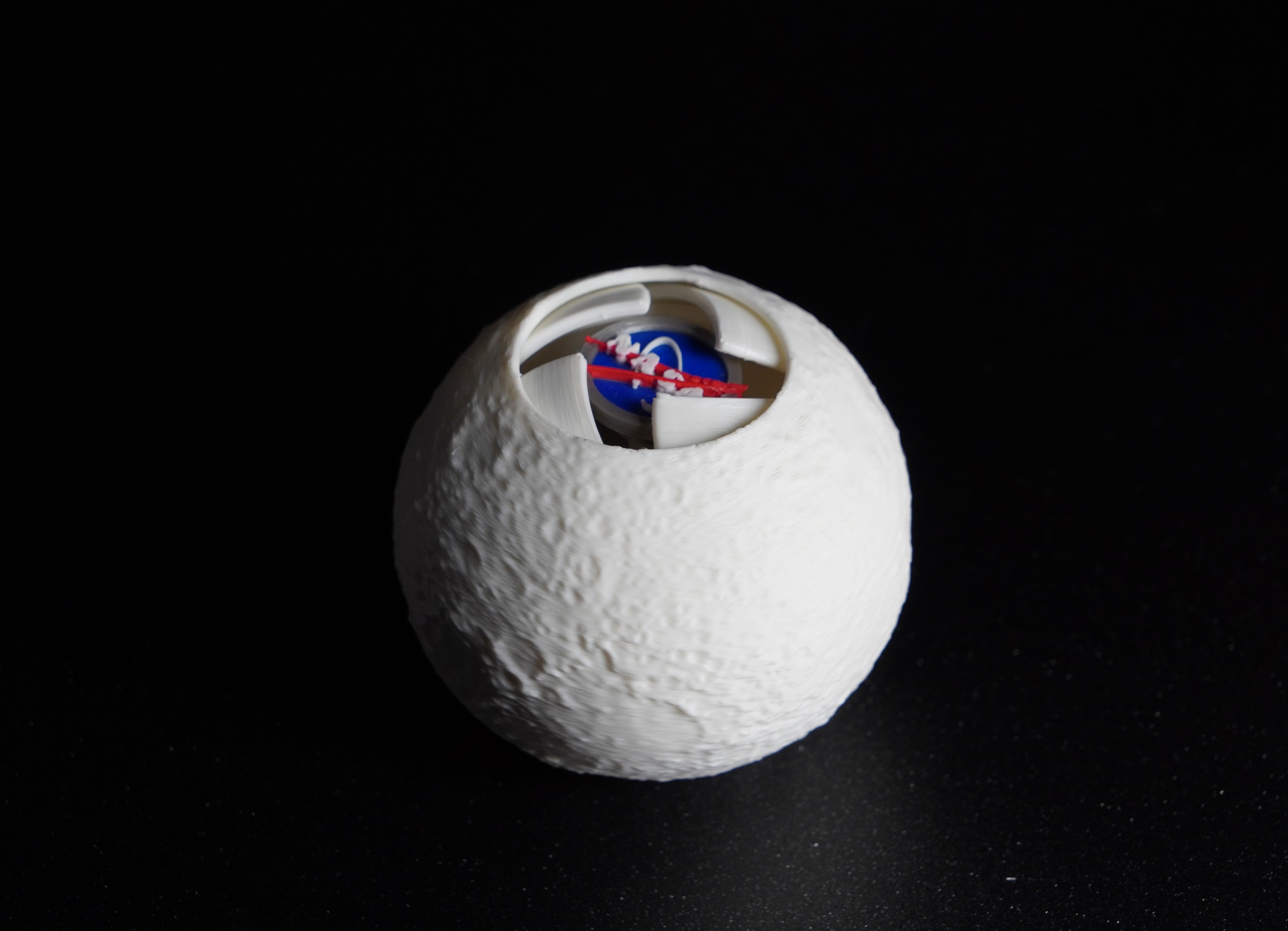 Moon Ring Box 3d model