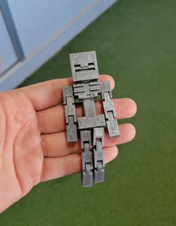 MINECRAFT ESQUELETO/SKELETON FLEXI PRINT IN PLACE 3d model
