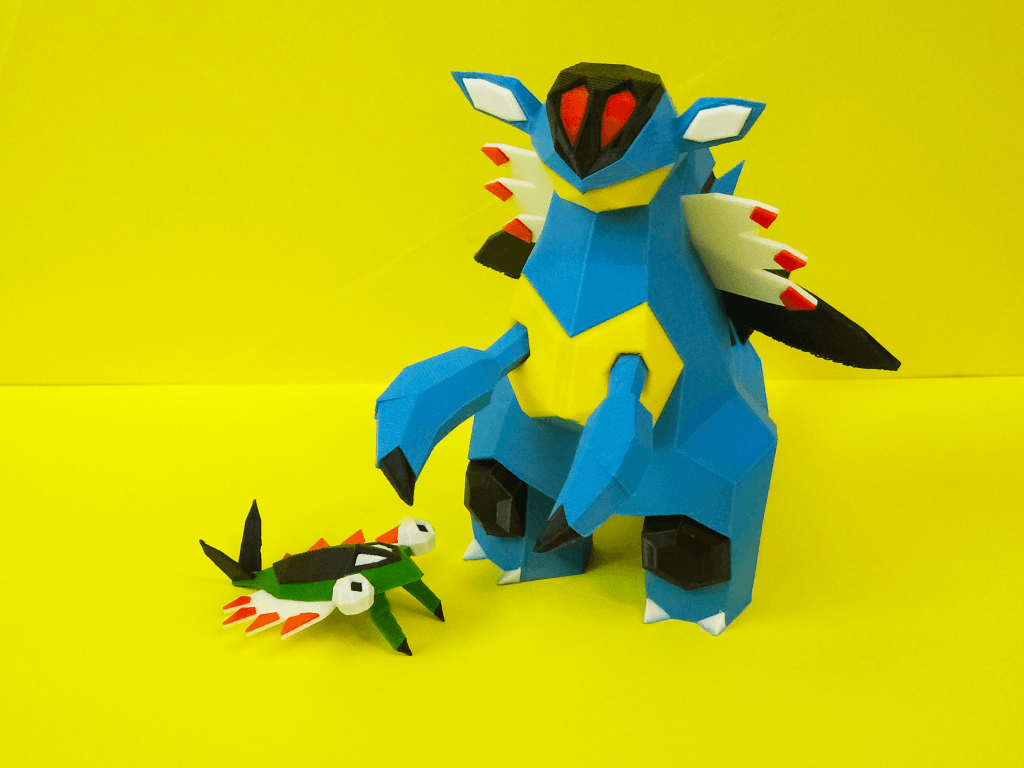 Armaldo Low Poly Pokemon 3d model