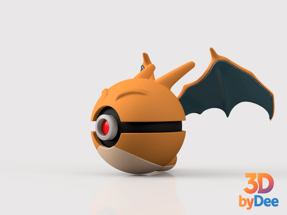 Charizard Poke Ball 3d model