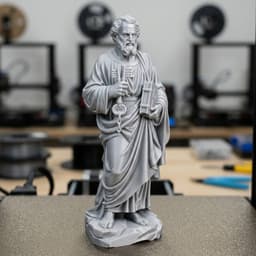 Saint Peter Sculpture 3d model