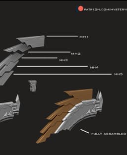 Dain Ironfoot helmet 3d model