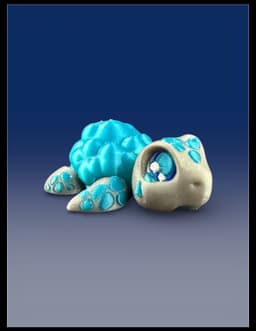 Emoturtles Sadness 3d model