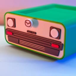 Deskop Car Concept Drawer Storage Box 3d model