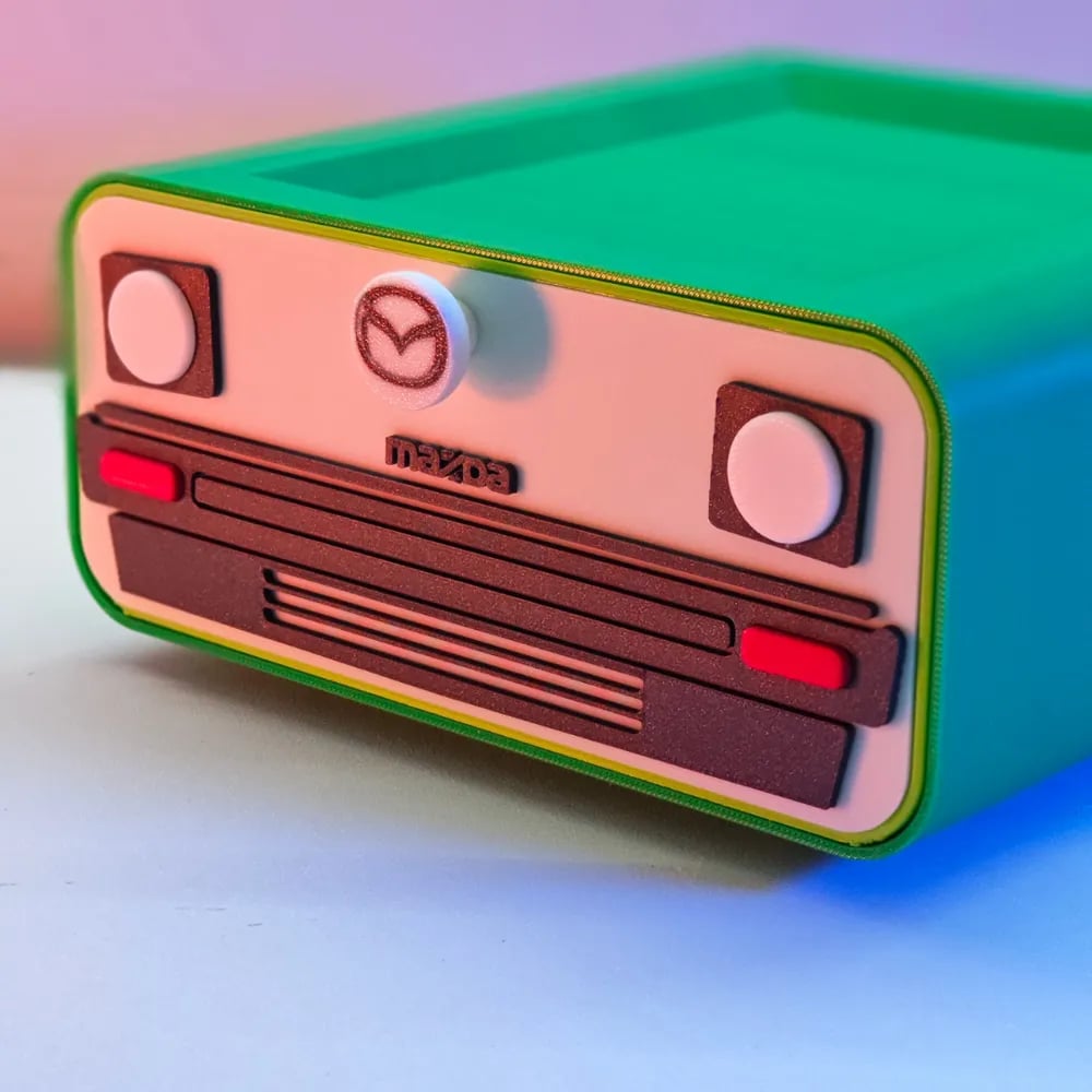 Deskop Car Concept Drawer Storage Box 3d model