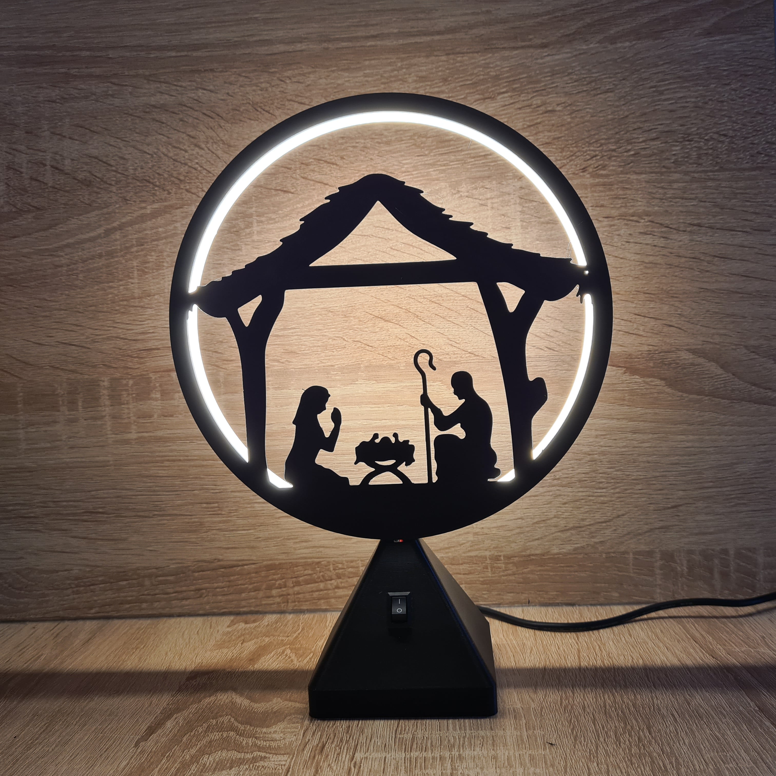 LED Ring Lamp 3d model