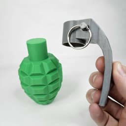 GRENADE PROP - NO SUPPORTS - EASY-TO-USE 3d model