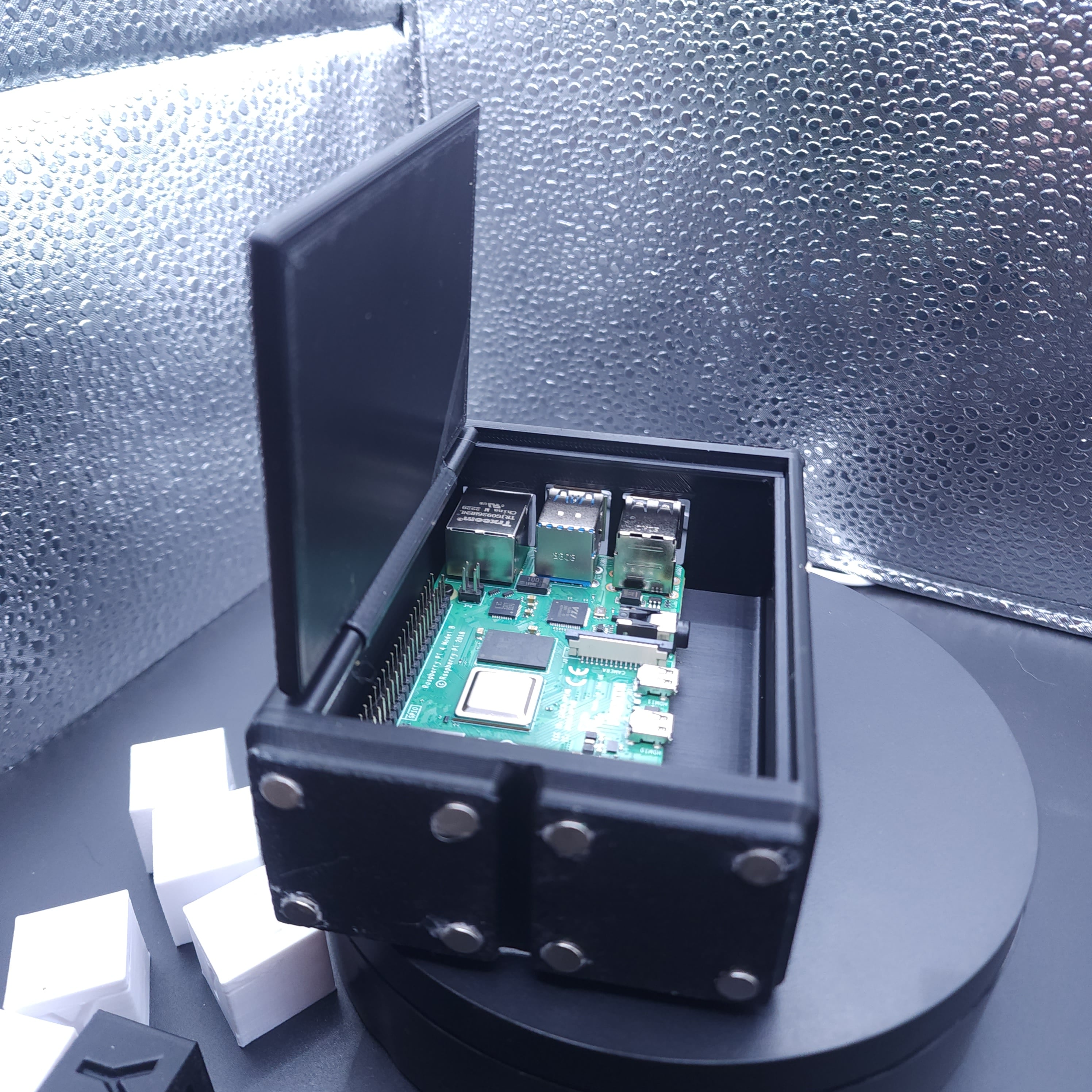 Gridfinity Raspberry Pi Model 4B Case 3d model