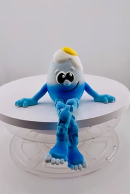 Eggcellent Fried Egg Buddy 3d model