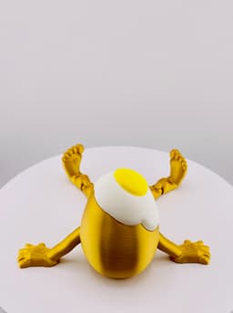 Eggcellent Fried Egg Buddy 3d model